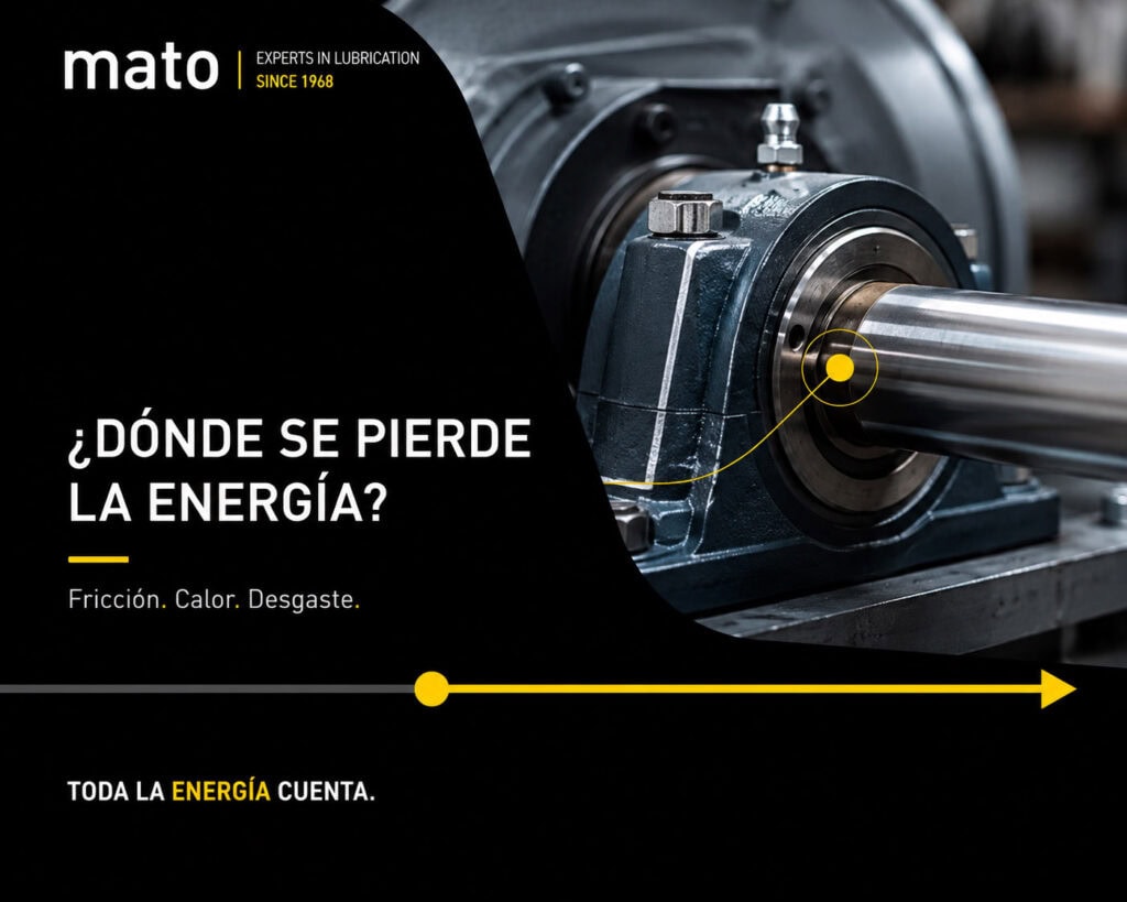Campaña de MATO Ibérica sobre eficiencia energética y reducción de pérdidas por fricción en sistemas industriales