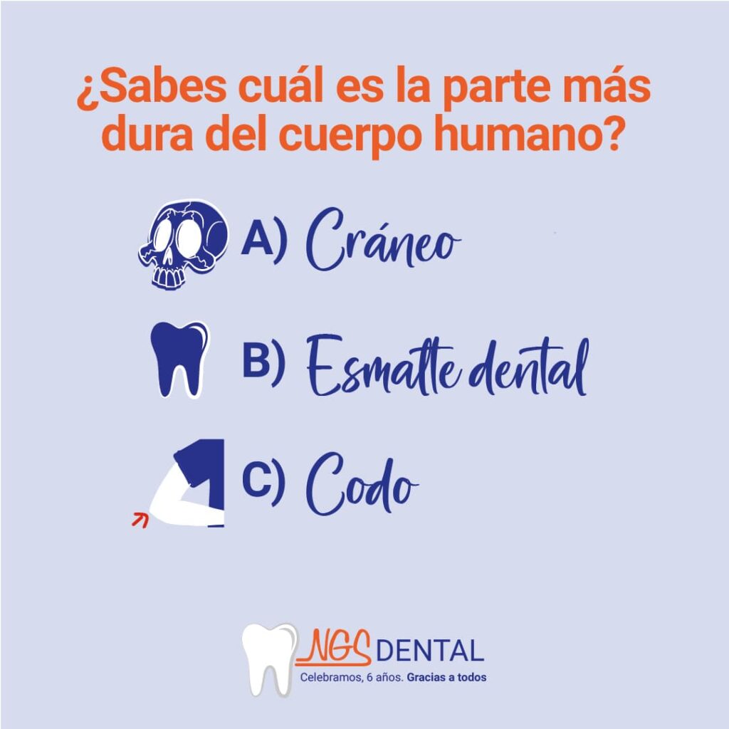 Publicación de NGS Dental sobre el esmalte dental como la parte más dura del cuerpo humano
