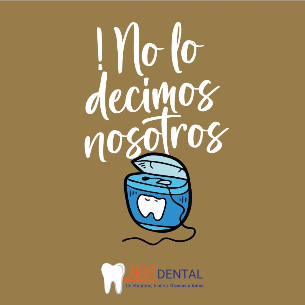 Publicación de NGS Dental sobre la importancia del uso del hilo dental en la higiene bucal